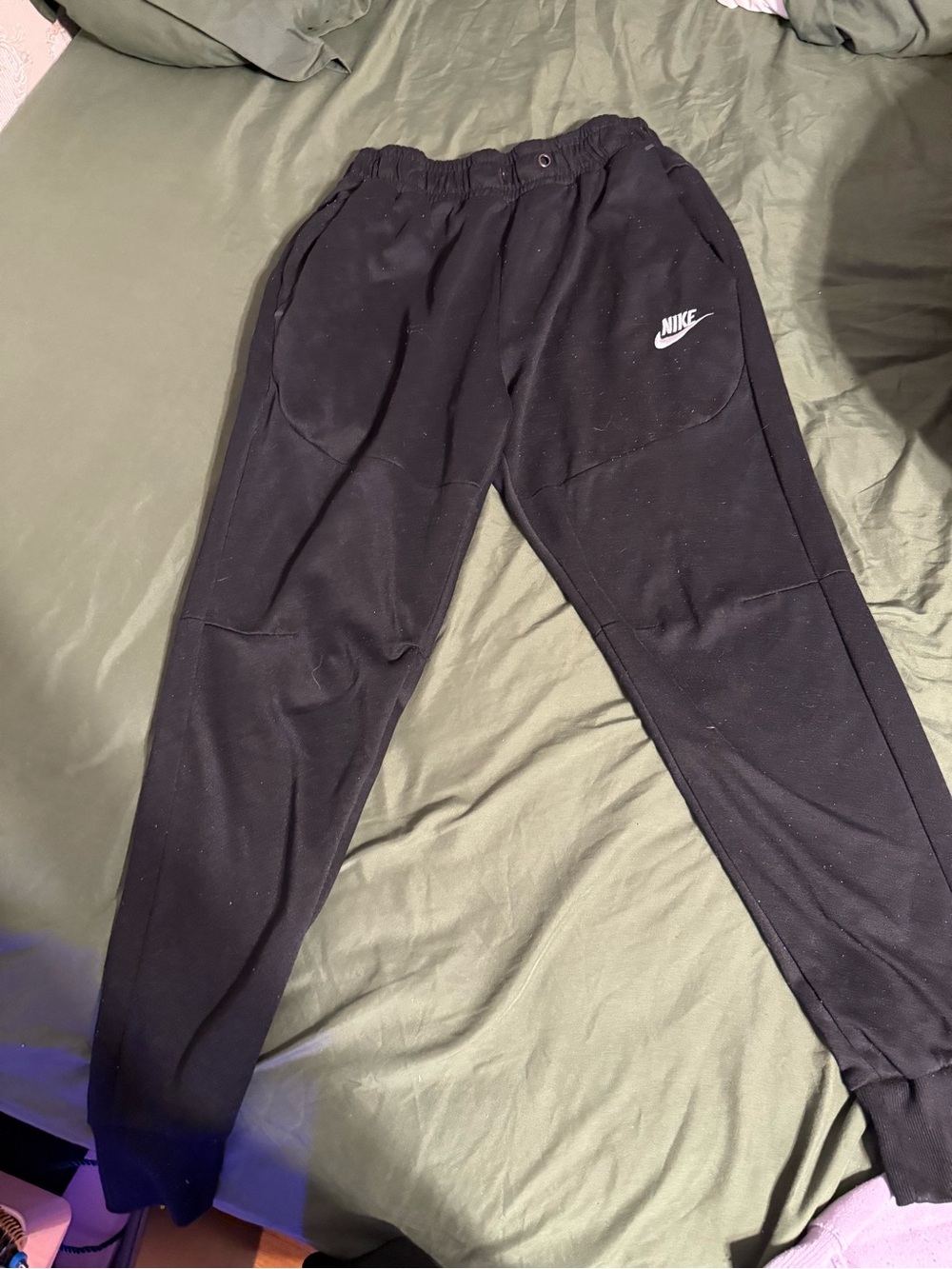 Nike tech Black Jogger Sweatpants